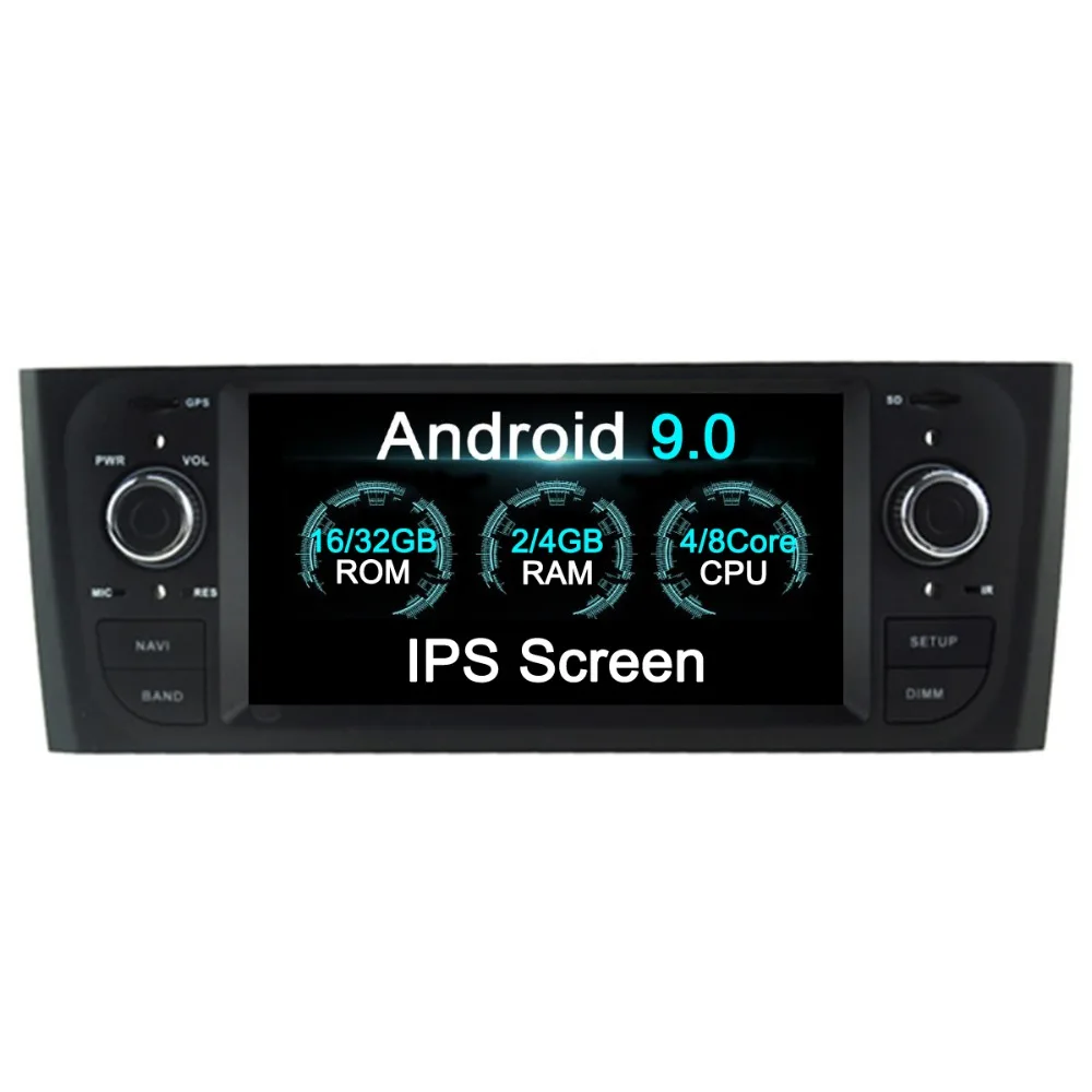 Новейший Android 9 0 Восьмиядерный GPS Навигация стерео 6 1 &quotавтомобильный DVD