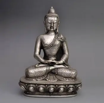 

Chinese Bronze Gilt Tibetan Buddhist Statue --- dari rulai Buddha