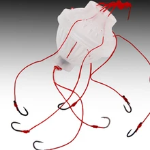 YINGTOUMAN 2 шт./лот Chaotian крючок большой водный Монстр призрак коготь рыболовное снаряжение износостойкие и складные PP пластиковые взрывные крючки