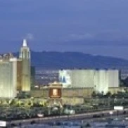 Dusk The Strip Las Vegas NV Poster Print (18 x 6)