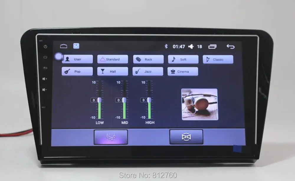 Cheap Nedehe 10 inch 1024*600 Android 8.1 Car PC DVD For Skoda Octavia 2014 2015 Car Radio Stereo GPS Navigation WIFI Mirror link 3