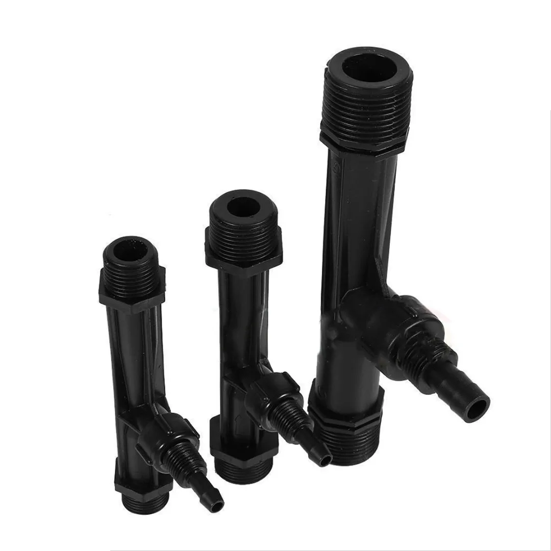 1/2 Inch 3/4 Inch 1 Inch Garden Irrigation Device Venturi Fertilizer Injector Switch Water Tube Kit Mayitr