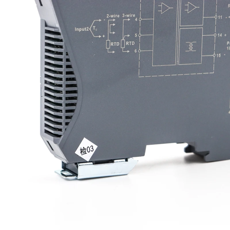 Analog Temperature Isolator 0-10V Output 4-20mA PT100 Temperature Converter