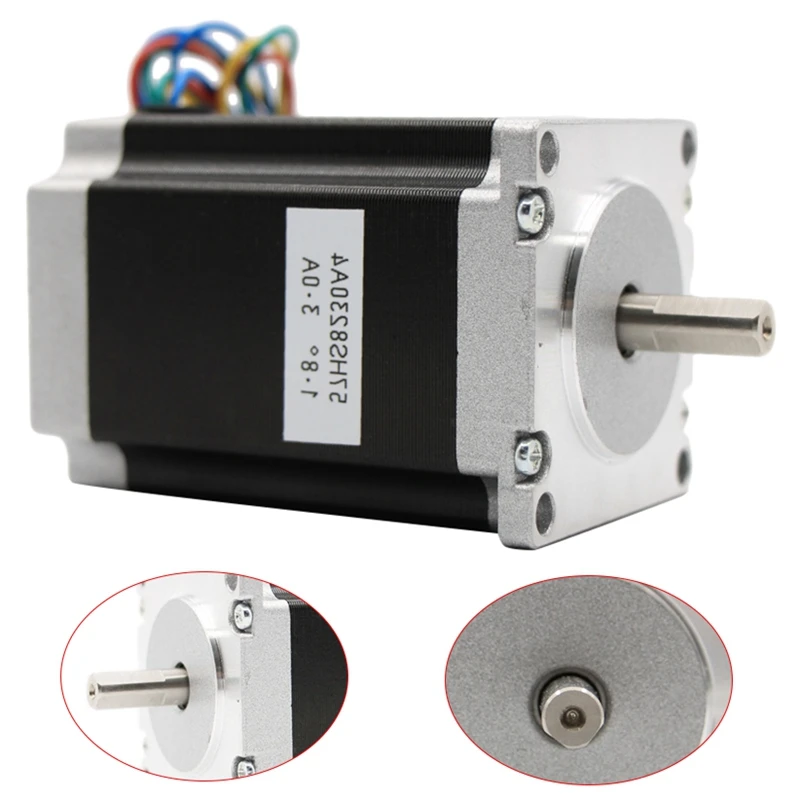 

Nema 23 Cnc Stepper Motor 57x82Mm 3A 2.2N.315Oz-In Nema23 Cnc Router Engraving Milling Machine 3D Printer