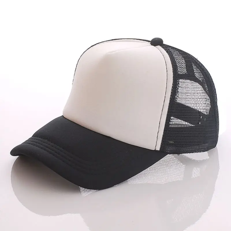 WZCX 2019 أزياء جديد مخصص شعار الصورة صورة عارضة شبكة قبعة بيسبول المد للجنسين قابل للتعديل قبعة صيفية الكبار كاب