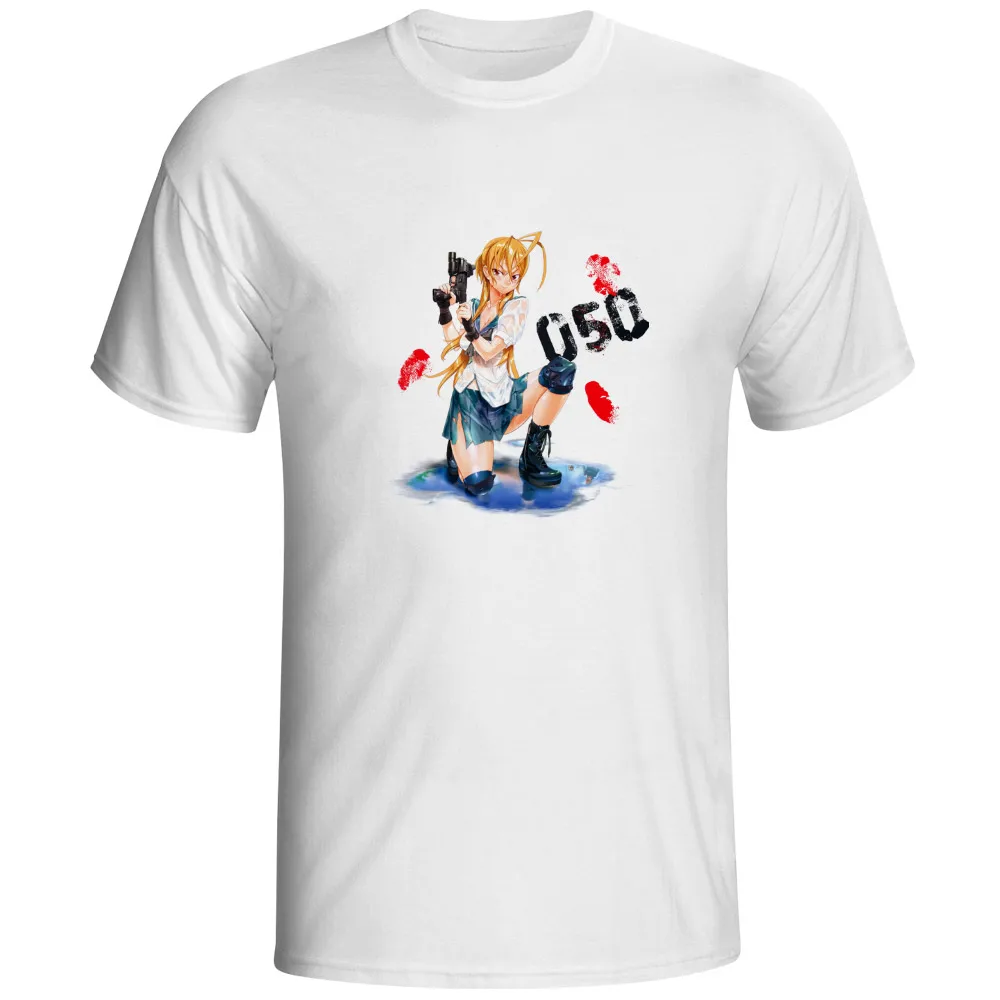 Miyamoto Rei T shirt High School Of The Dead Style Funny