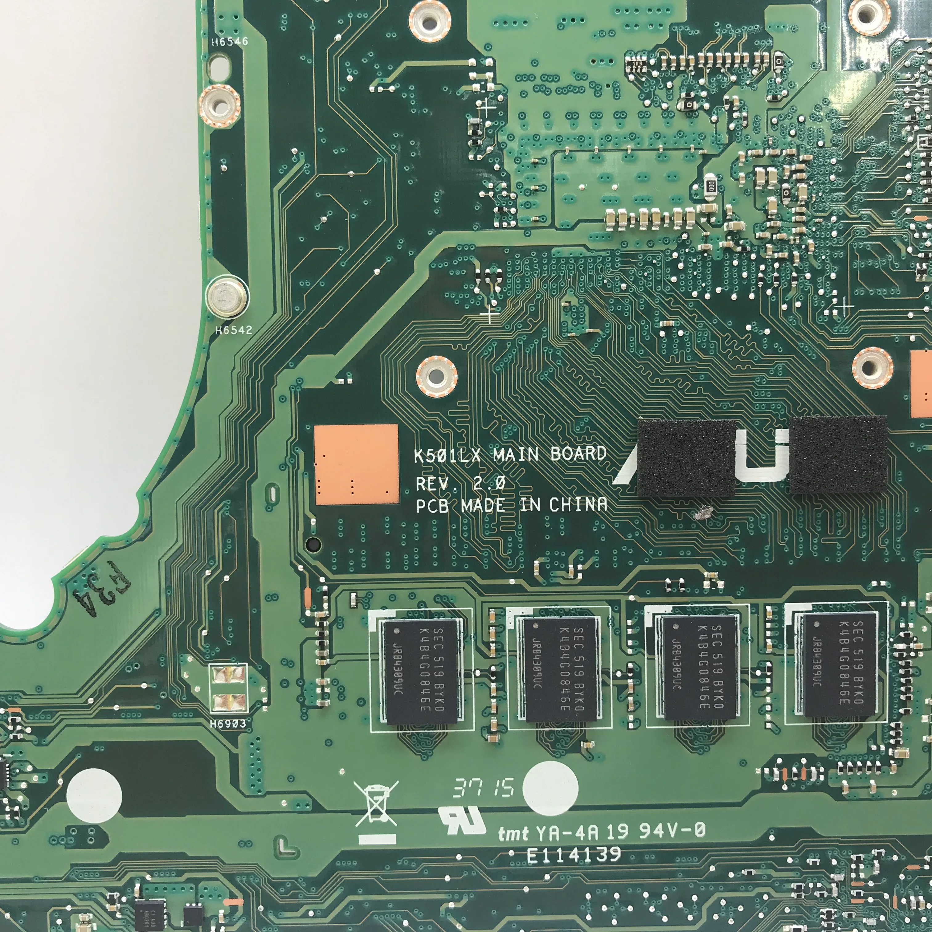 KEFU K501LX для ASUS K501LN K501LB A501L K501L V505L материнская плата I7-5500U 4G Оперативная память GTX950M-4GB материнская плата Тесты работы