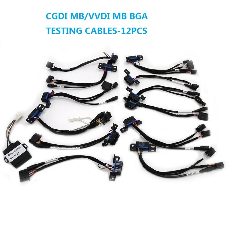 Lockartist оригинальный Xhorse VVDI MB BGA/CGDI инструмент тестирование кабелей адаптер полный