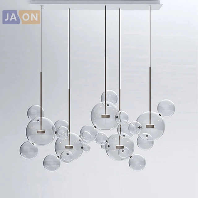 Led Postmodern Nordic Iron Gl Bubbles Designer Lamp Led Postmodern Nordic Iron Gl Bubbles Designer Lamp Light Pendant Lights