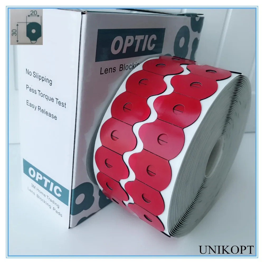 

Blocking Pad Lens Edging Pad 30*20MM