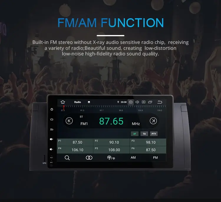 Excellent JDASTON 1Din 9 Inch Android 9.0 Car Multimedia Player For BMW M5 E39 X5 E53 4G+32G WIFI Radio GPS Audio Steering Wheel Octa Core 8