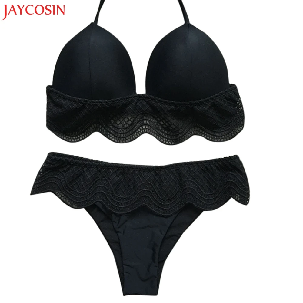 JAYCOSIN S XL летний женский сексуальный пуш ап бандажный однотонный бюстгальтер