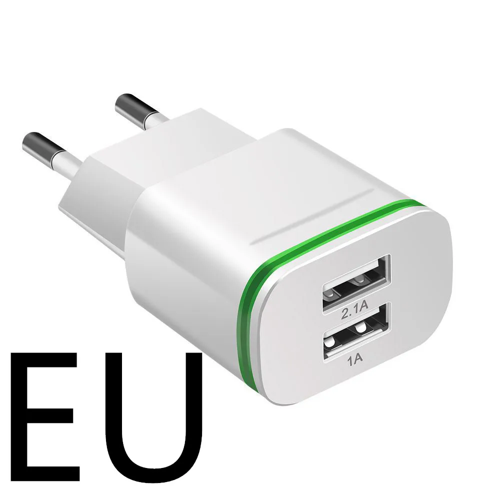 EU 2 Plug Dual Port Europe Phone Charger For Huawei P20 Lite P 20 30 P30 P20Lite Pro P20Pro Mobile Cable Cargador |