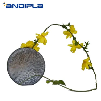 

Zen Vintage Flower Arrangement Flowerpots Coarse Pottery Rust Glaze Vase Tabletop Hydroponics Vases Ceramic Planters Home Decor