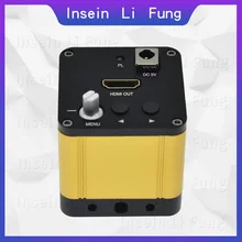 Промышленная камера высокого разрешения HDMI видео микроскоп подавляет сильный свет антибликовый материал Обнаружение металла ремонт мобильного телефона