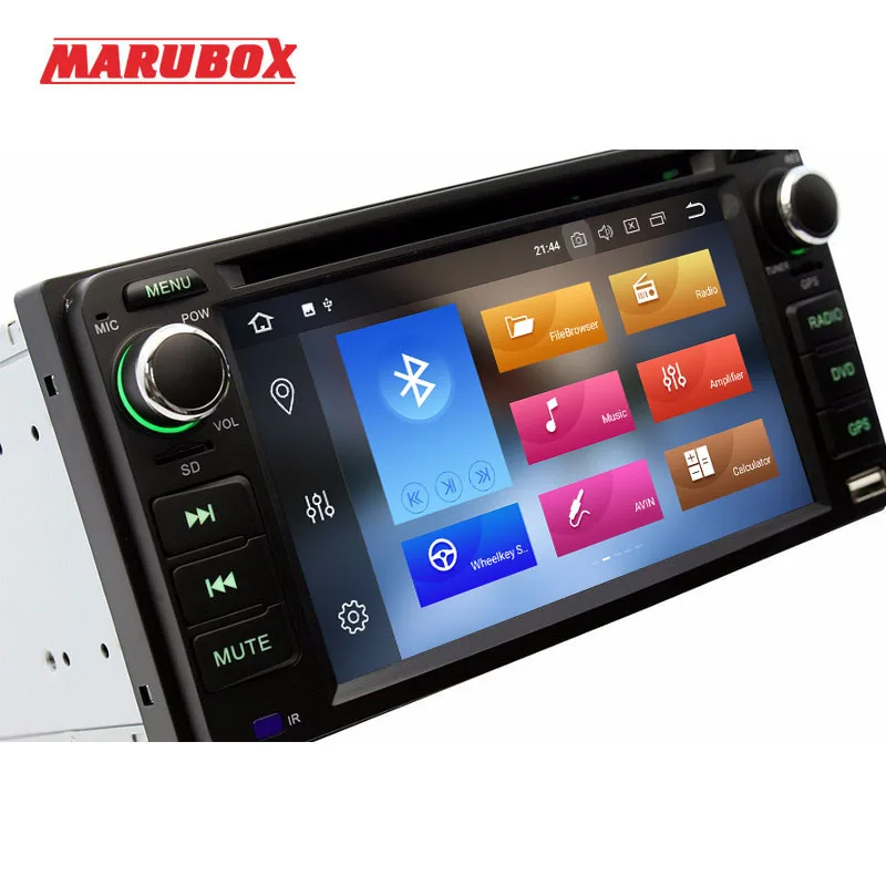 Excellent MARUBOX Car Multimedia Player for Toyota RAV4 Android 9.0 4G RAM 2 din DVD Hilux Fortuner Innova Camry Corolla Vios 6A100PX5 5