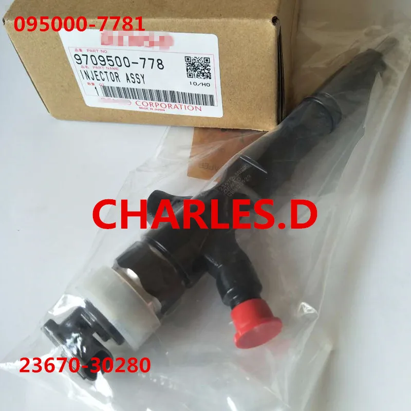 И абсолютно инжектор common rail 095000-7780,095000-7781 2KD-FTV/1KD-FTV для 23670-30280 23670-39310 23670-39185