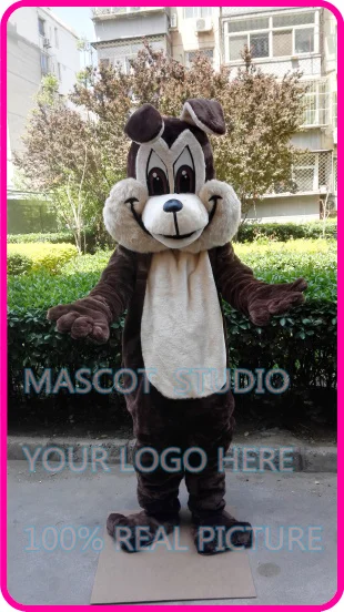 

brown wolf coyote mascot costume custom fancy costume anime cosplay kits mascotte cartoon theme fancy dress