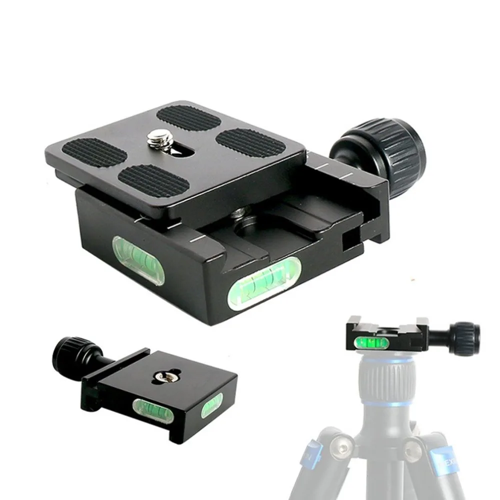 

Camera Tripod Quick Release Plate Mount Cable Winder Clip Adapter Board Base for Ball Head Gimbal