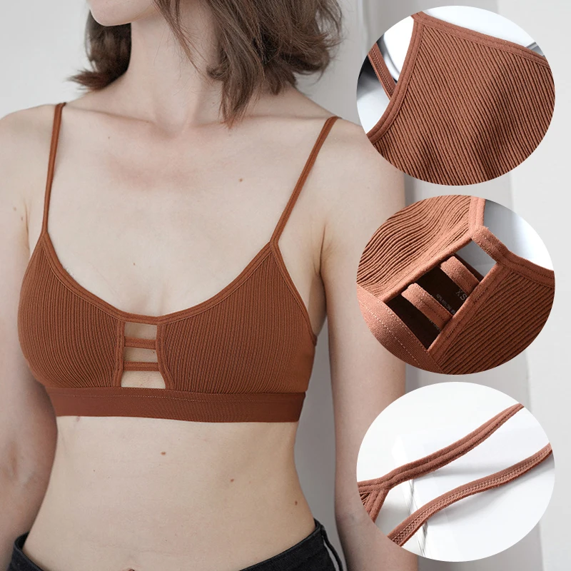 

Children Sport Underwear Teenagers Student Vest New Girl Clothing Training Bras Puberty Cotton bra for Young Girls ZN16