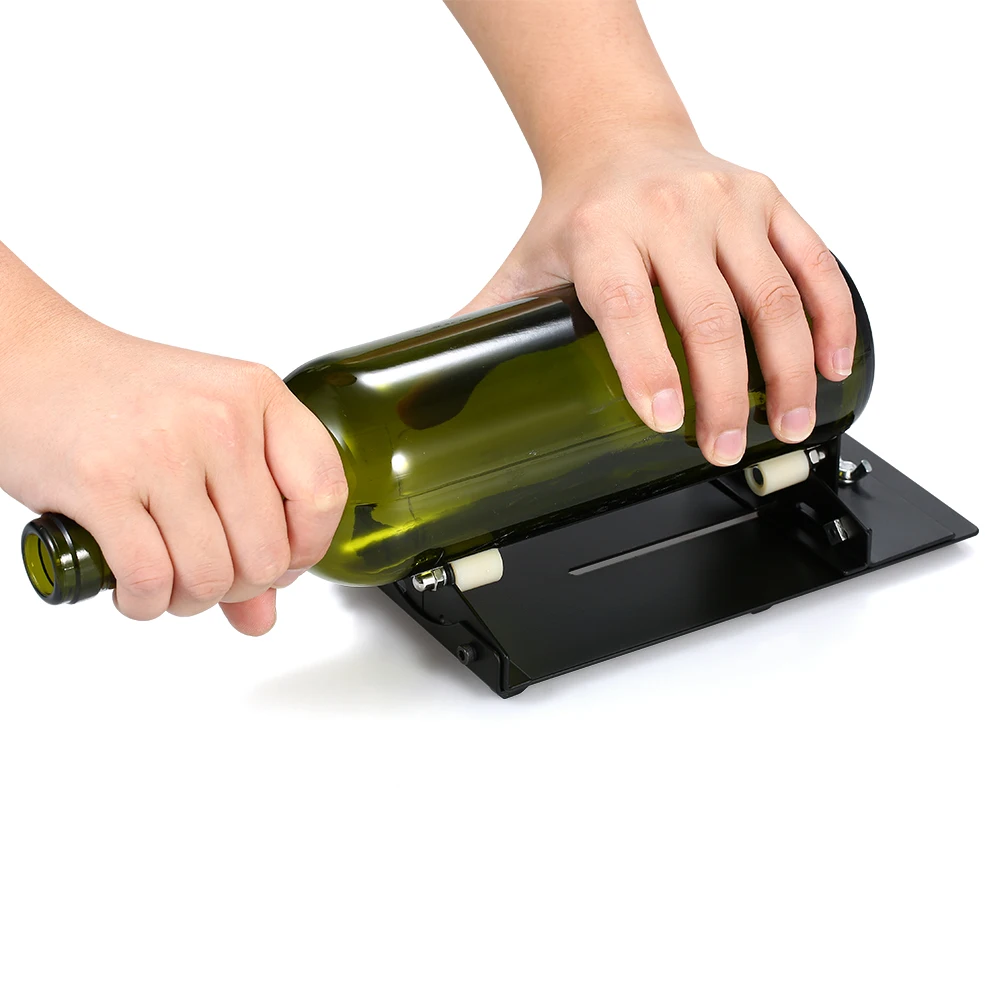 

Adjustable DIY Glass Bottle Cutter Wine Beer Bottles Cutter for Creative Lampshade Candle Holder Create Glass Sculptures