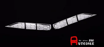 

ABS Chrome Front Head Light Eyelid Below Decorative Trim for Jeep Grand Cherokee 2014 2015