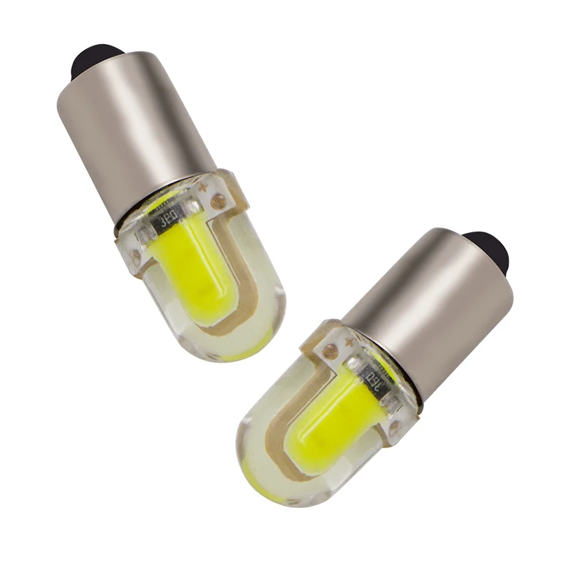 1 шт. BA9S T4W 363 1895 233 супер яркий круглый 3D COB LED чистый белый автомобильный номерной знак лампочки авто лампа габаритный свет DC 12 В