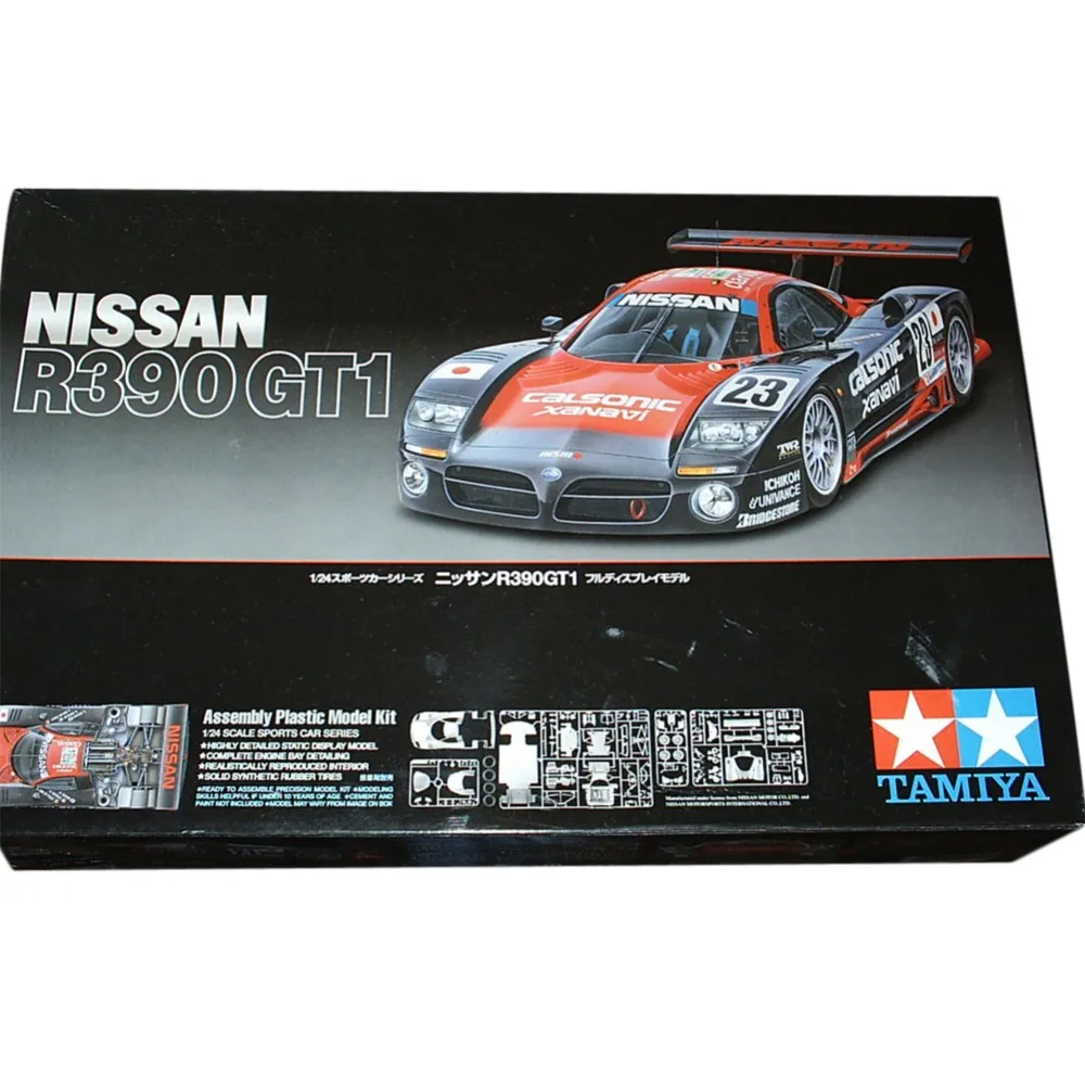 Тамия 24192 1/24 R390 GT1 масштаб сборки модели автомобиля строительные наборы oh rc