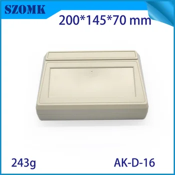

4 pcs, 200*145*70mm plastic desktp housing for electronic junction box szomk plastic enclosure control box abs project box