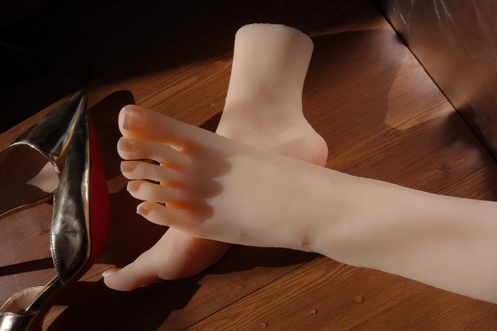 3715 Реалистичная одна пара силиконовых манекенов для ног, египетская поддельная модель ног, Манекен торс, бесплатные наклейки для ногтей