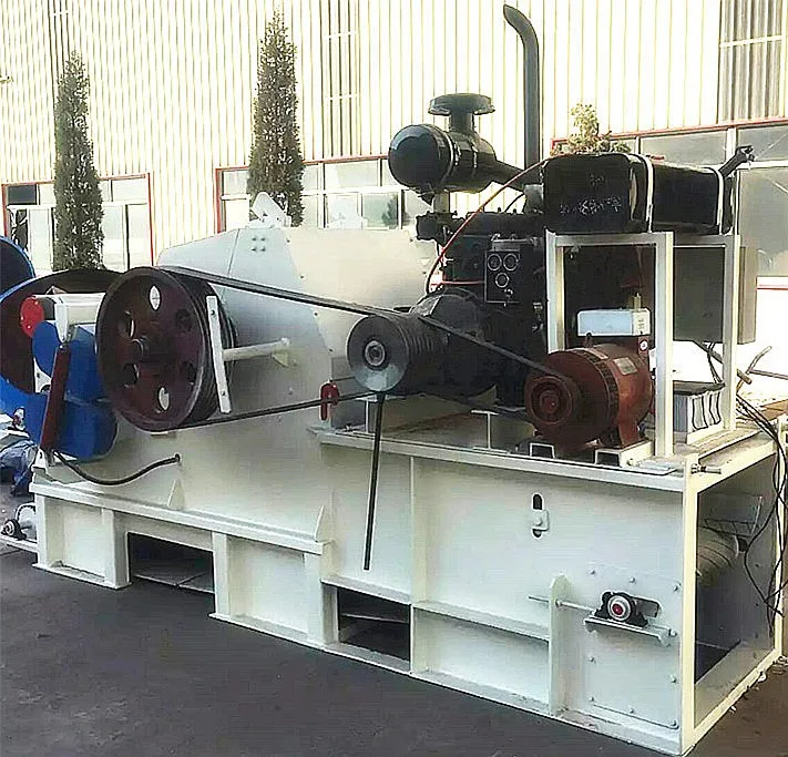 diesel wood chipper