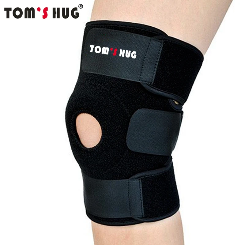 1 Pair Adjustable Sport Knee Protect Support Tom's Hug Brand Breathable KneePads Relieve Arthritis Injury Bandage Guard | Спорт и