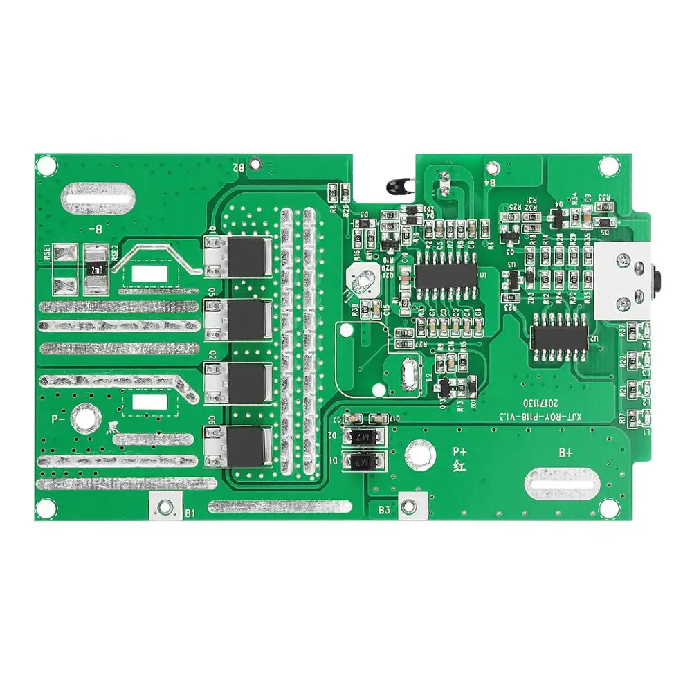 Billig Dawupine Batterie Kunststoff Fall Lade Schutz Circuit Board PCB für RYOBI 18 V P103 P108 BPL 1815 1820 g 18151 1820 ONE +