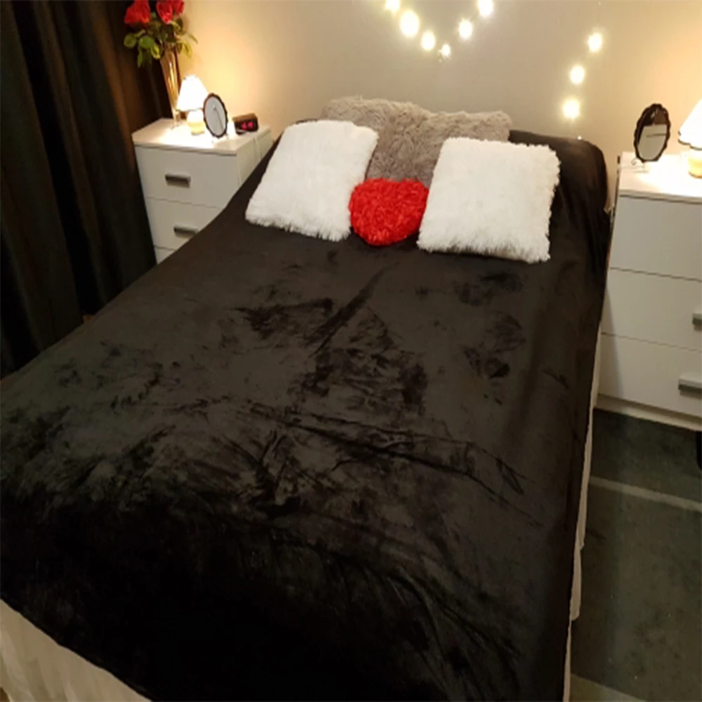 

2019 Hot Warm Blankets Coral Fleece Flannel Blankets For Beds Faux Fur Mink Throw Sofa Cover Bedspread Winter Supplies