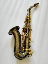 DHL free Hot selling BIack Curved Saxophone B Tone Bell B Curved Soprano Sax saxofone for Children Musical Instrument