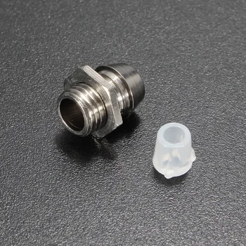 

New 3mm LED Lamp Holder Round Chrome LED Bezel Emitting Diode Metal Holder Luminous Tube Holder