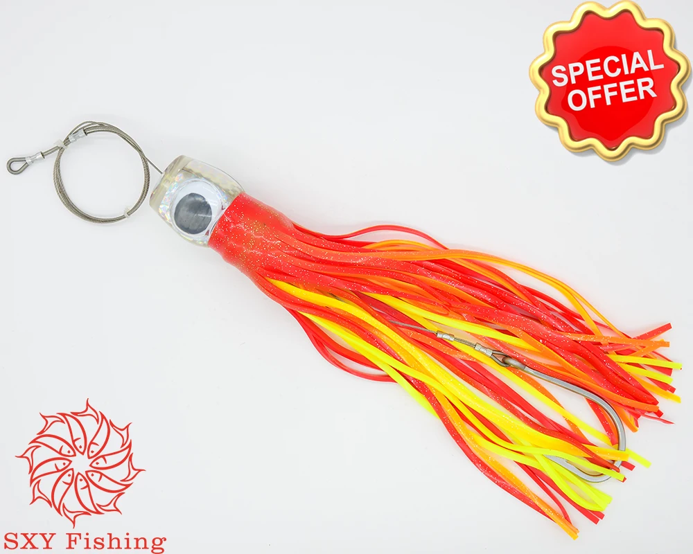 SXY FISHING Trolling Bait Marlin lure Weight 7OZ 200g Length 13in Resin
