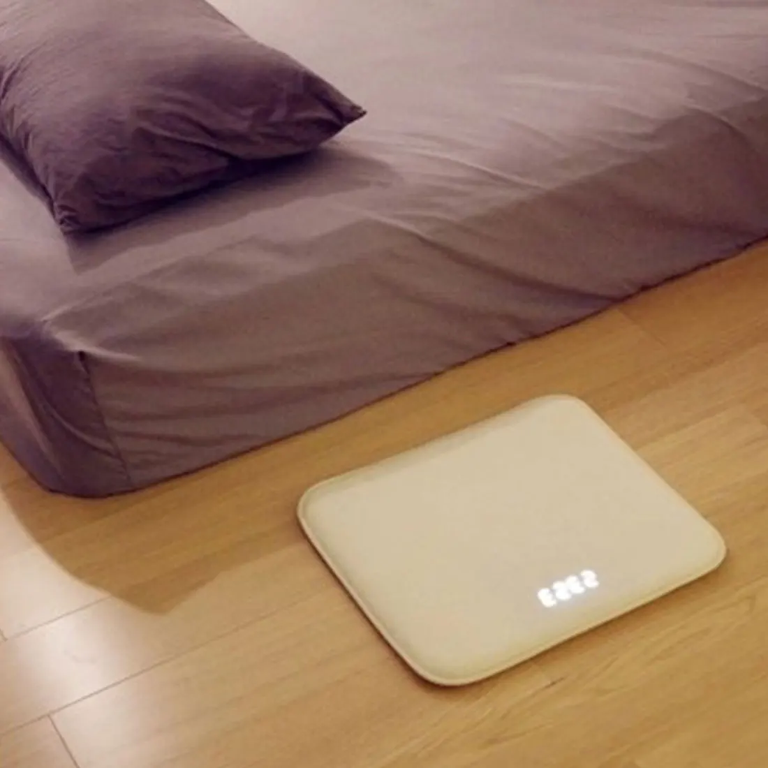 

Home Pressure Sensitive Rug Carpet Alarm Clock LED Smart Digital Alarm Clock Electronic Watch Clock For Kids Heavy Sleeper