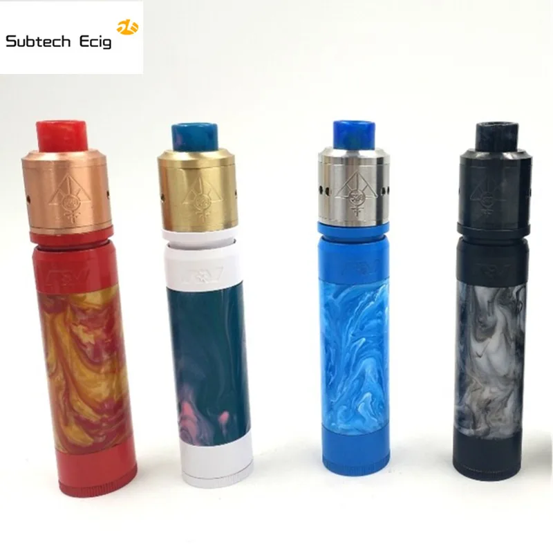 

Vaporizer 528 GOON Mod Kit with AV Resin Able Mod and 528 GOON RDA 24mm Atomizer with Resin Drip Tip and Resin Able Mods