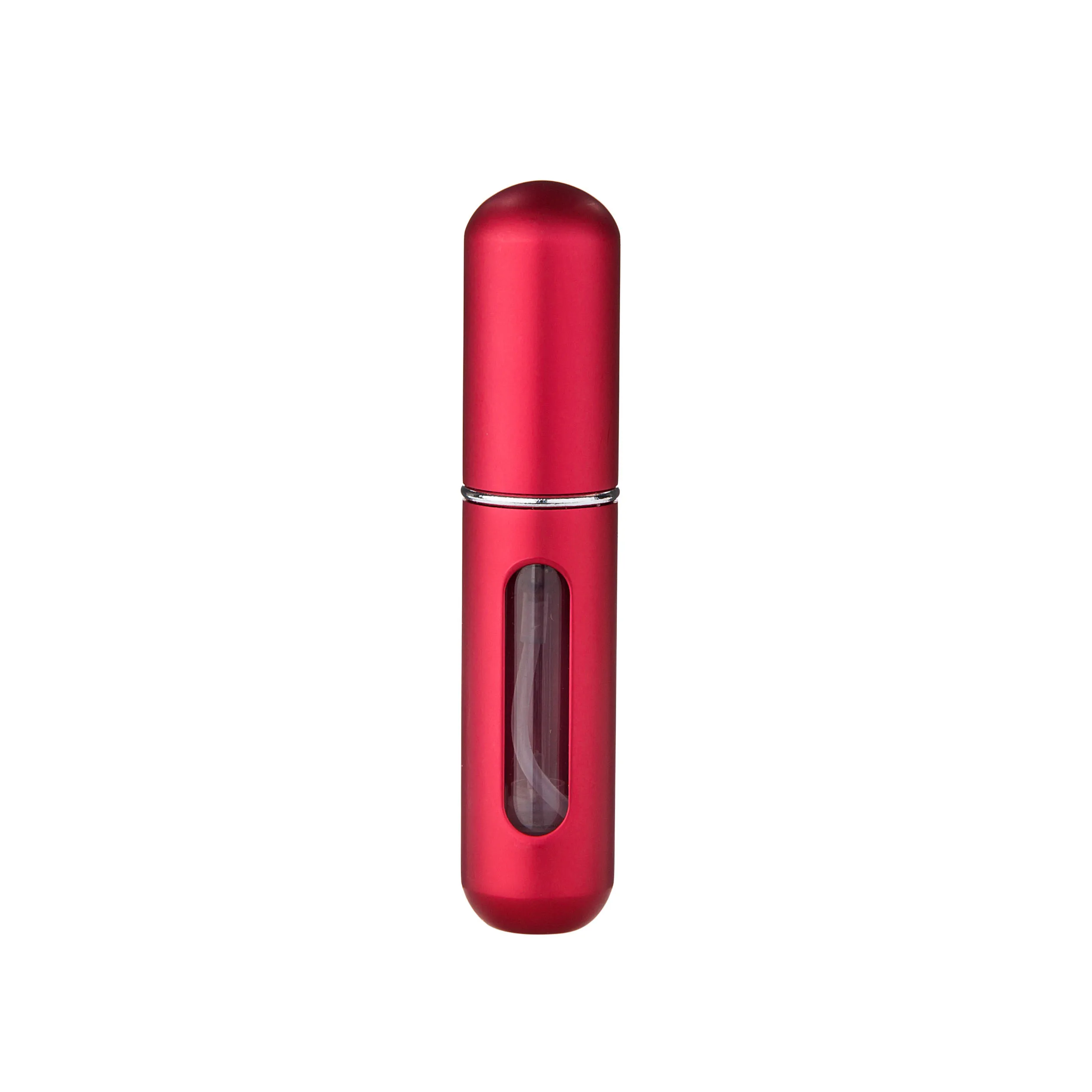 MUBTF-5 мл портативный мини многоразовый флакон духов с распылителем ароматизатор насос пустые косметические контейнеры распылитель бутылка - Цвет: red