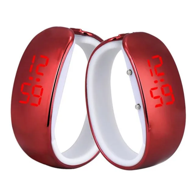 Women Ladies Watch Sport LED Plating Waterproof Bracelet Digital Wrist Watch Lad Women Ladies Watch Sport LED Plating Waterproof Bracelet Digital Wrist Watch Lad