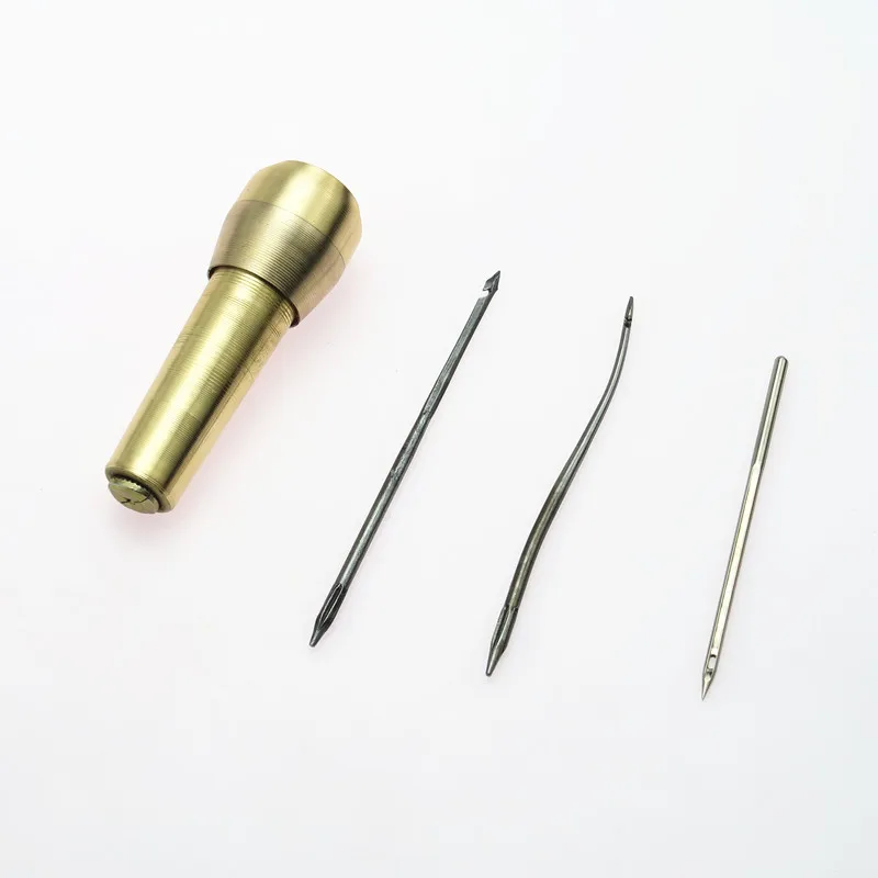 FREE SHIPPING copper taper upper shoe cone copper handle hook needle