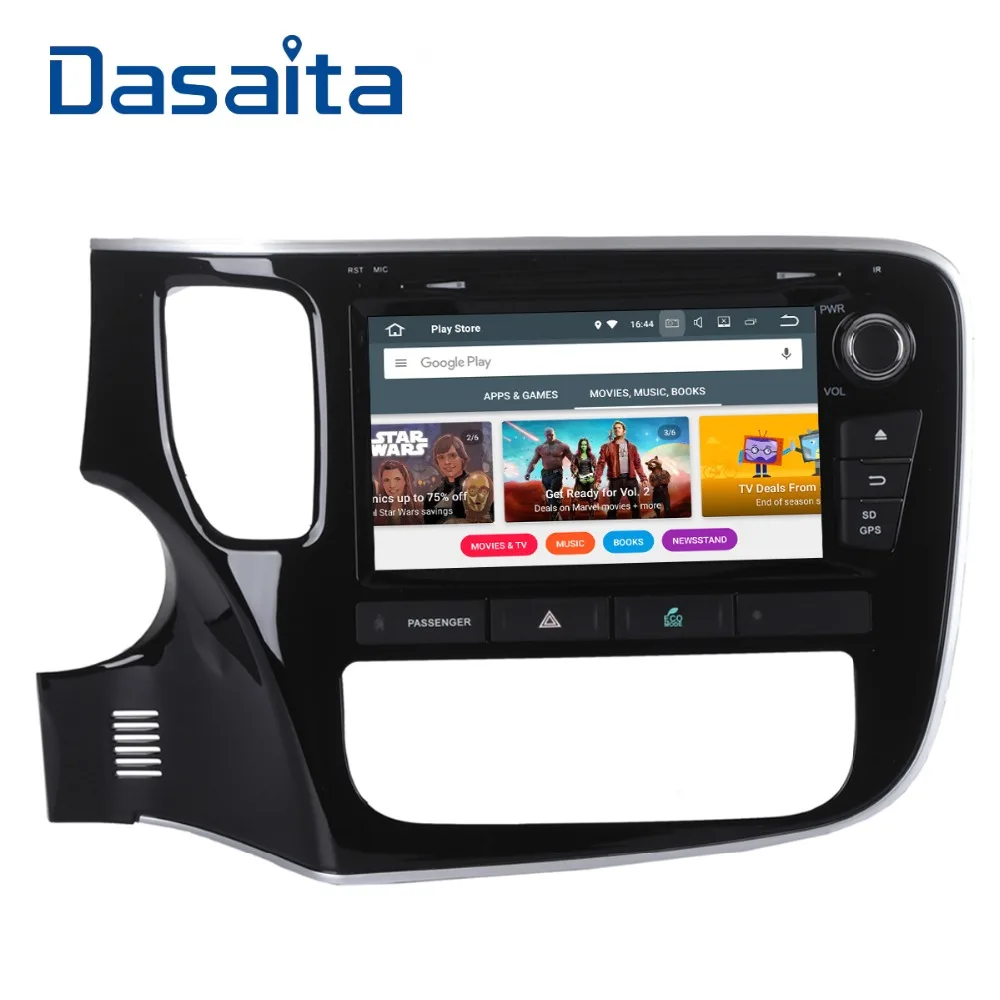 Dasaita 8 Android 6 0 Octa Core font b Car b font GPS for Mitsubishi Outlander