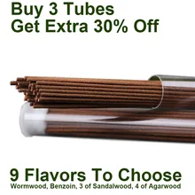 Дополнительная скидка 30% на 3 трубки) 50 палочек/трубка элегантный светильник 9 ароматов на выбор китайские традиционные палочки для благовоний