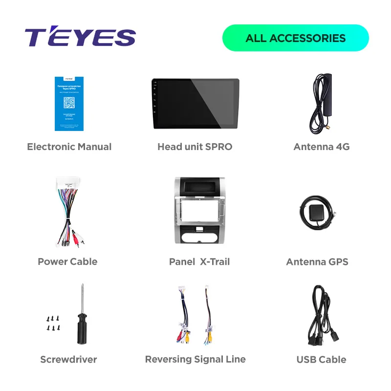Cheap TEYES SPRO Car Radio Multimedia DVD Video Player Navigation GPS Android 8.1 4G For Nissan X-Trail XTrail X Trail T32 T31 Qashqai 5