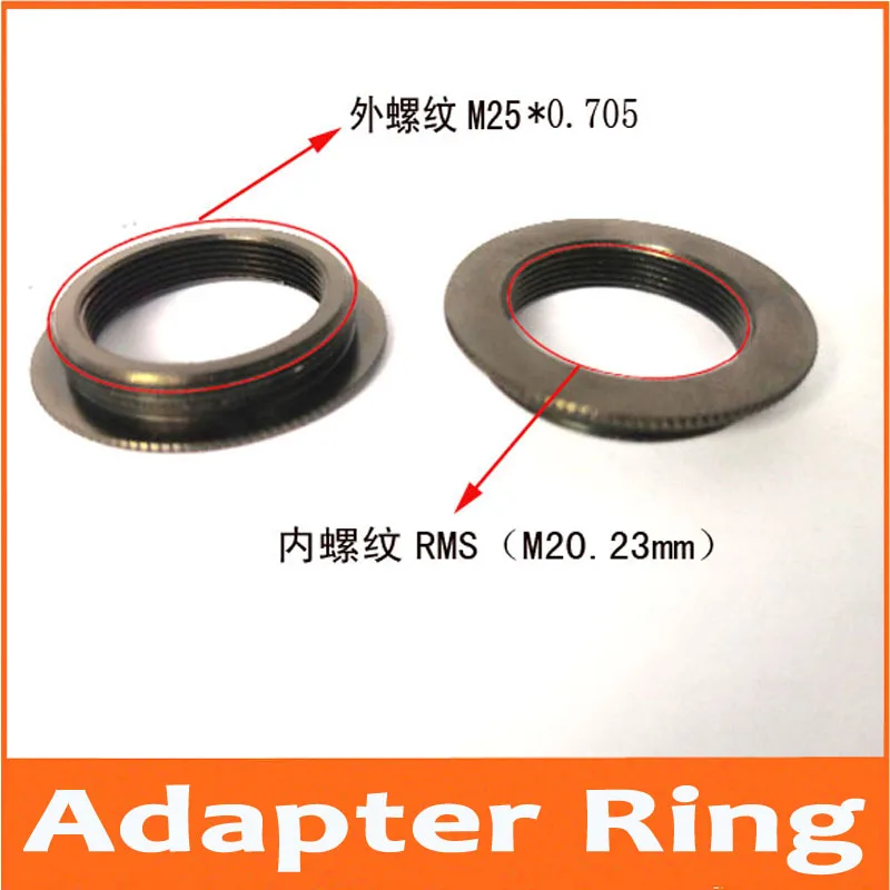 New Metal Adapter Ring Mount for Biological Microscope Objective Lens