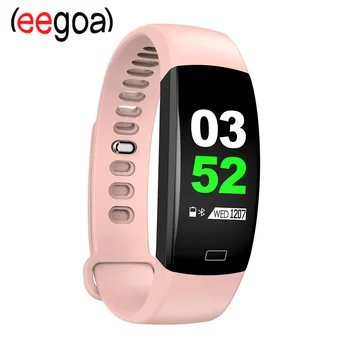 

Smart Fitness Bracelet F64HR Waterproof Smart Band Blood Pressure Heart Rate Monitor Electronic Health Bracelet PK My Band 3