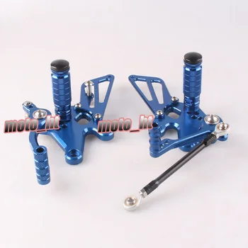 

CNC Adjustable Rearset Rear Set Footpegs Footrest Foot Pegs For Kawasaki Ninja 250R EX250J 2008 2009 2010 2011 2012