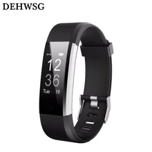 ID115HR плюс Bluetooth smart Браслет Спорт сердечный ритм smart band Фитнес трекер smart watch для IOS Android pk Fit бит