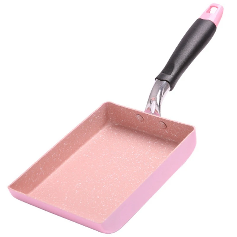 

13X18Cm Japanese Style Tamagoyaki Frying Pan Non-Stick Pan Egg Rolls Pan Steak Frying Pans General Use For Gas Induction Cooke